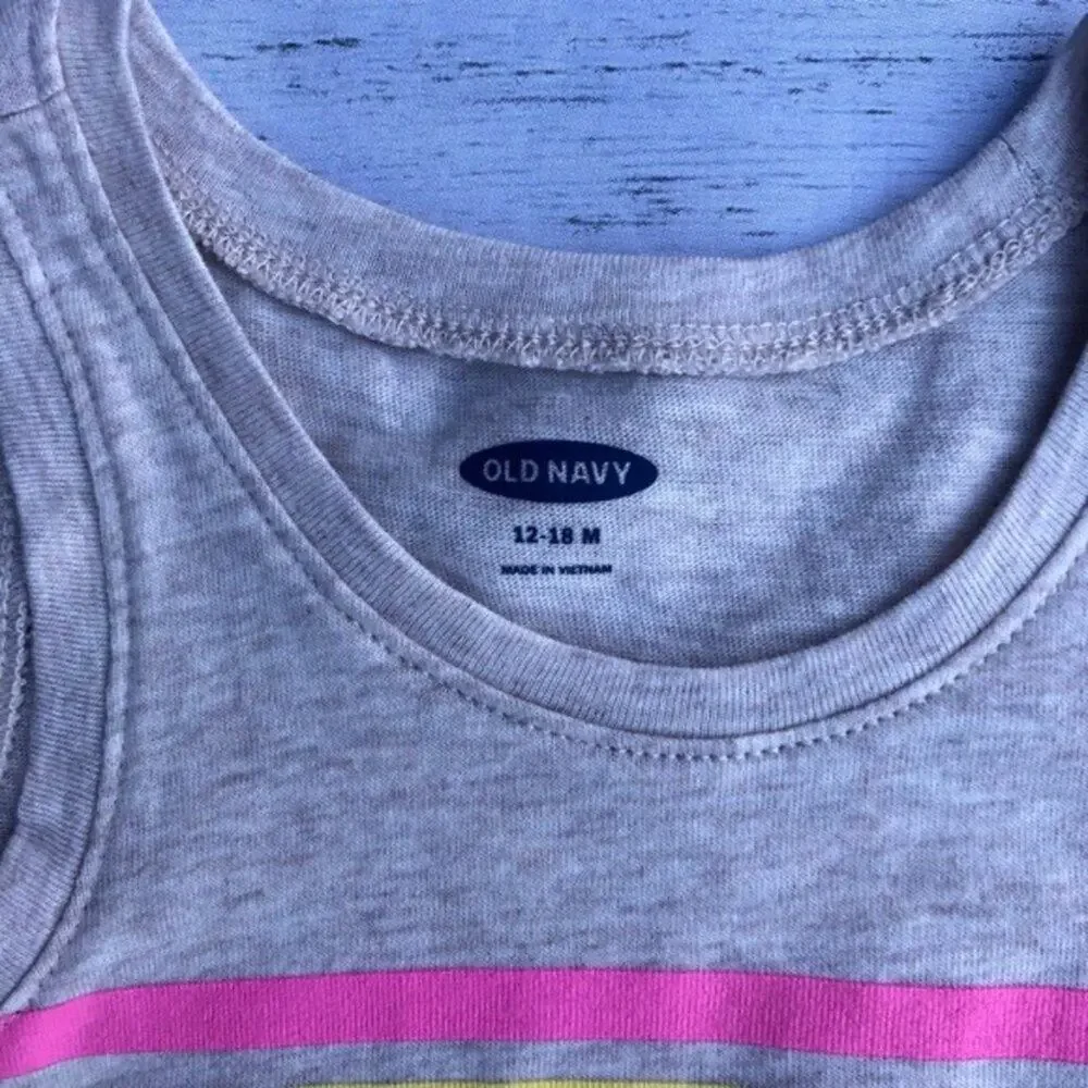 Old Navy Baby Sleeveless Tank Sz 18-24 M